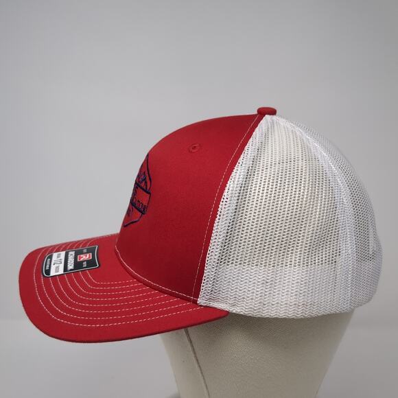 TRS Total Range Solutions Est. 2002 Trucker Hat Red OS Mesh Back Richardson - Picture 3 of 9